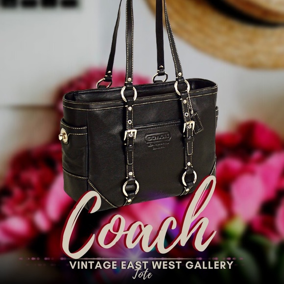 Like NEW Coach East West Gallery Tote - Picture 1 of 16